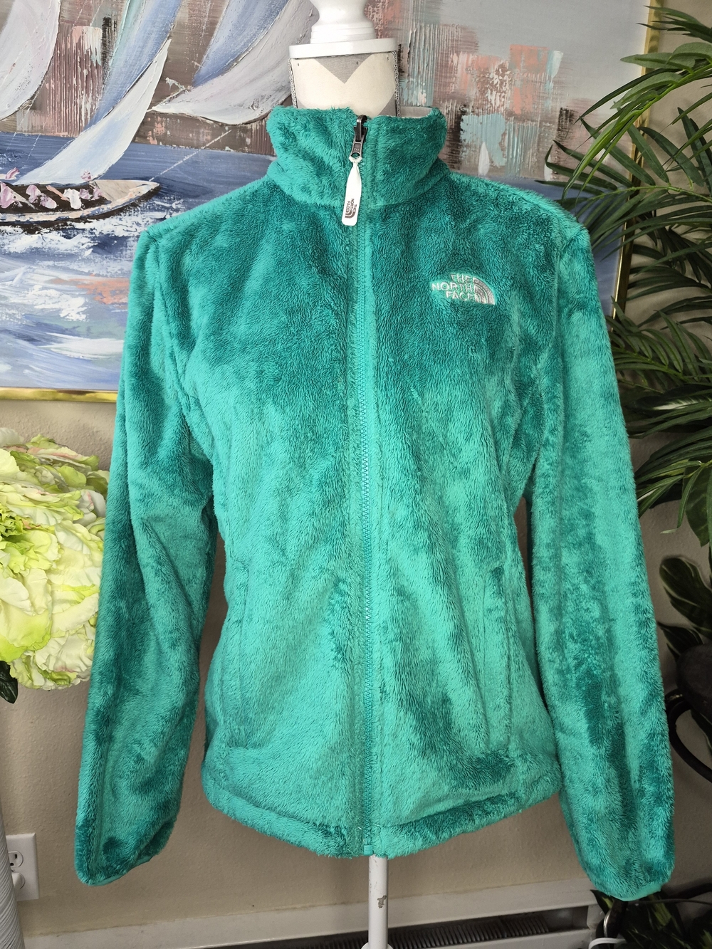 The North Face Women's Plush Fleece Full-Zip Jacket